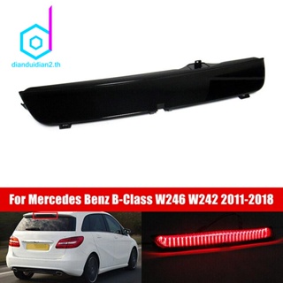 ไฟเบรก LED ระดับสูง สีดํา สําหรับ Mercedes Benz B-Class W246 W242 2011-2018 A2468200156