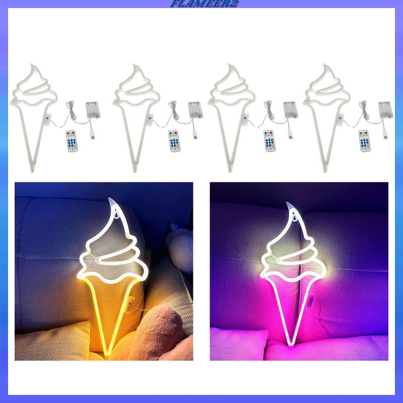 flameer2-โคมไฟนีออน-led-รูปไอศกรีม-8-โหมด-พร้อมรีโมตคอนโทรล-ชาร์จ-usb-สําหรับตกแต่ง