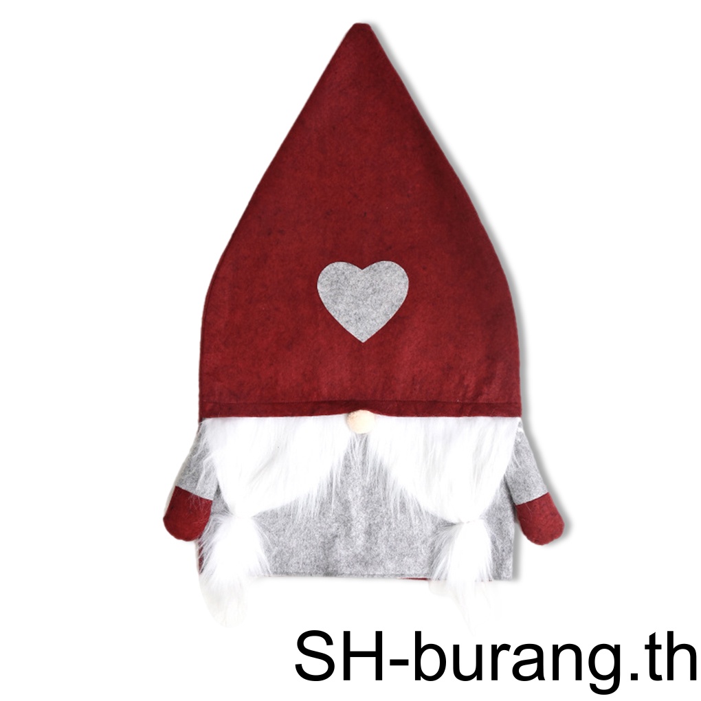 buran-ผ้าคลุมเก้าอี้-ลายคริสต์มาส-ซานตาคลอส-สโนว์แมน-กวางเอลก์-สําหรับตกแต่งโต๊ะอาหารค่ํา