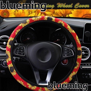 Blueming2 ปลอกหุ้มพวงมาลัยรถยนต์ แบบยืดหยุ่น แฟชั่นสไตล์โบโฮ