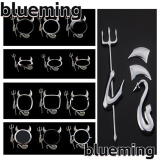 Blueming2 สติกเกอร์โลโก้ PVC ลายโลโก้สัญลักษณ์ สําหรับตกแต่งรถยนต์ รถบรรทุก