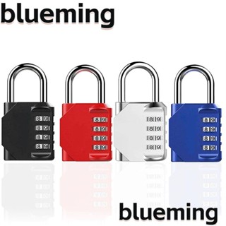 Blueming2 กุญแจล็อกกระเป๋าเดินทาง โลหะผสมสังกะสี กันน้ํา กันขโมย 4 หลัก