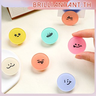 น่ารักรอบ Face Expression คลิป Ins สาวหัวใจสีตกแต่งภาพคลิปอะคริลิคการเรียนรู้วัสดุกระดาษคลิป bri