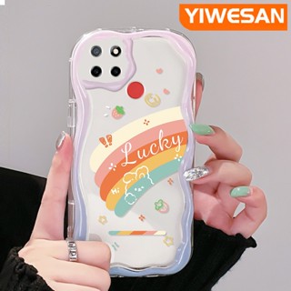 ใหม่ เคสโทรศัพท์มือถือ ซิลิโคนใส กันกระแทก ลายการ์ตูนสีรุ้ง สําหรับ Realme C12 C15 C21 C25 C25s Narzo 20 Narzo 30A Narzo 50A