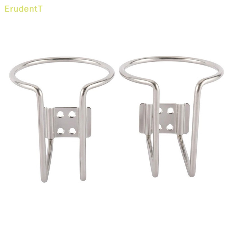 erudentt-2x-ถ้วยสแตนเลส-ที่วางเครื่องดื่ม-เรือ-รถบรรทุก-ที่วางแหวน-รถยนต์-เรือ-rv-ใหม่