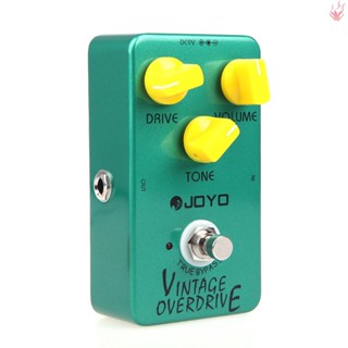 Y-joyo JF-01 แป้นเหยียบเอฟเฟคกีตาร์โอเวอร์ไดรฟ์ สไตล์วินเทจ