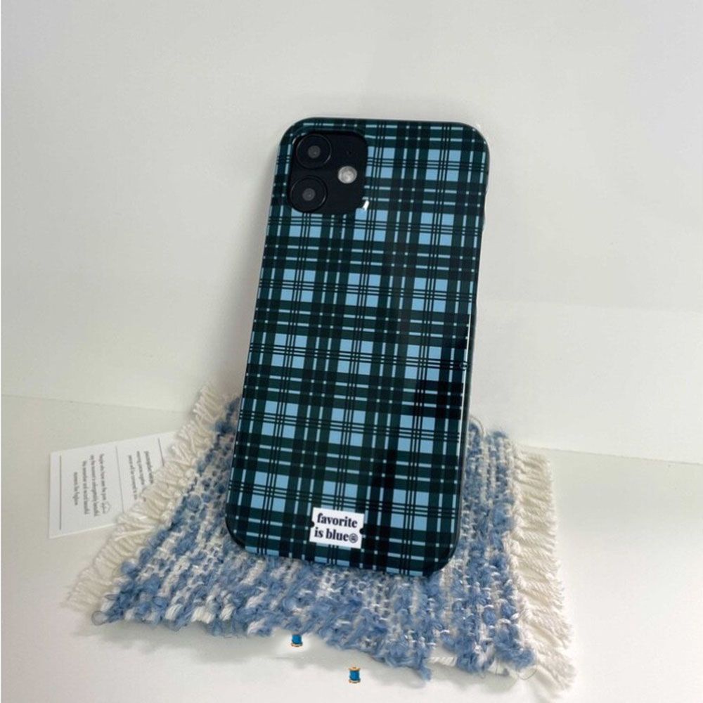 retro-blue-black-plaid-phone-case-for-iphone-14promax-13-12-11-8p