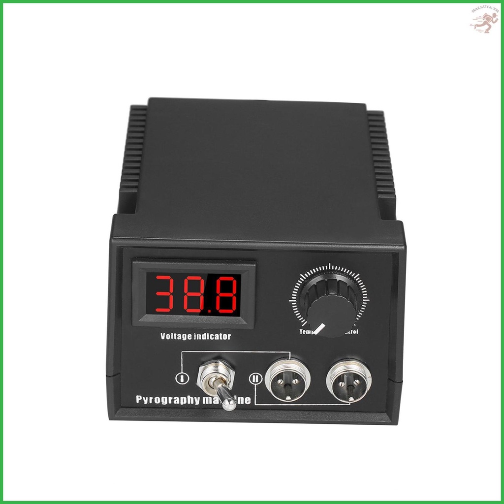 Pyrography Machine 60W 220V Woodburning Pen Set with Digital Display ...