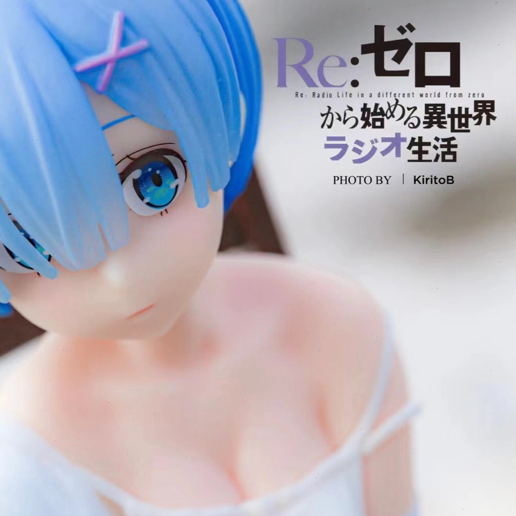 Re Zero Merch Rem ฟิกเกอร์พิเศษ ตกแต่งโต๊ะ ของสะสม ของขวัญ Shopee
