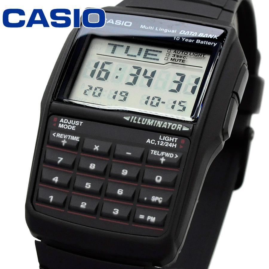 [Time Cruze] Casio DBC32 Vintage Digital Data Bank Calculator Black