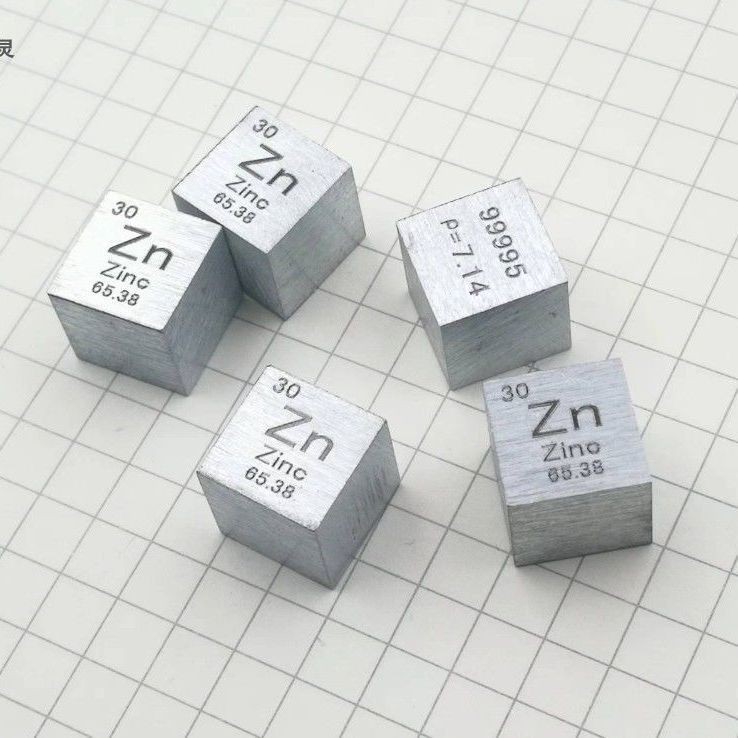Cube Metal Zinc Clement CYCLE Collection 10มม. Zn 99.995 | Shopee Thailand