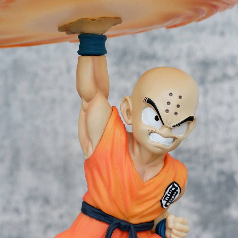 โมเดลตุ๊กตาฟิกเกอร์-ดราก้อนบอล-krillin-kienzan-ของเล่นสําหรับเด็ก-ตกแต่งบ้าน-เก็บสะสม