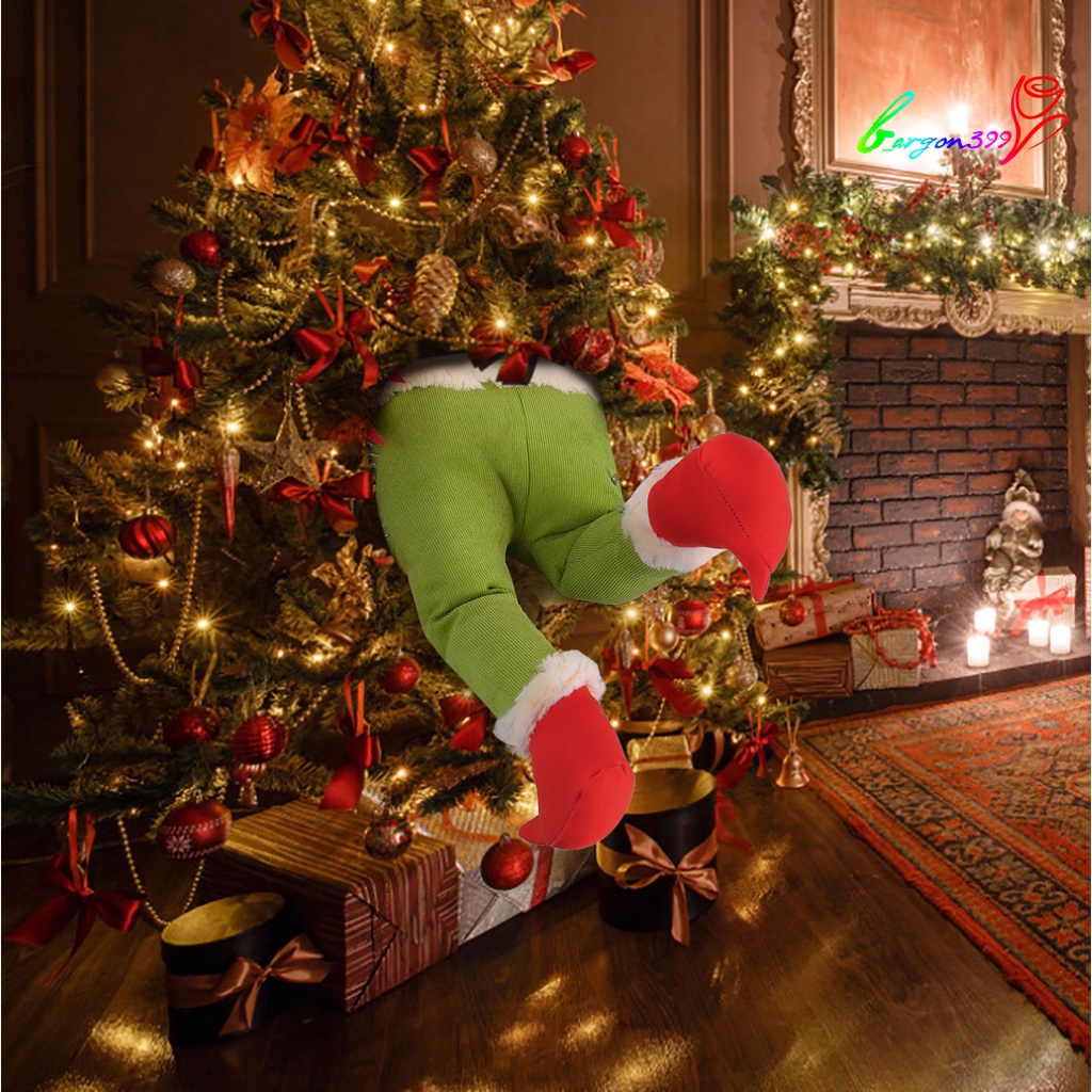 ag-ตุ๊กตาซานต้าประดิษฐ์-ขาประตูบ้าน-เทศกาลคริสต์มาส-พร็อพตกแต่ง