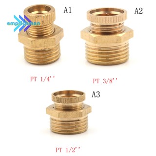 Epmn&gt; ใหม่ วาล์วท่อระบายน้ํา ทองเหลือง PT 1/2 นิ้ว 3/8 นิ้ว 1/4 นิ้ว