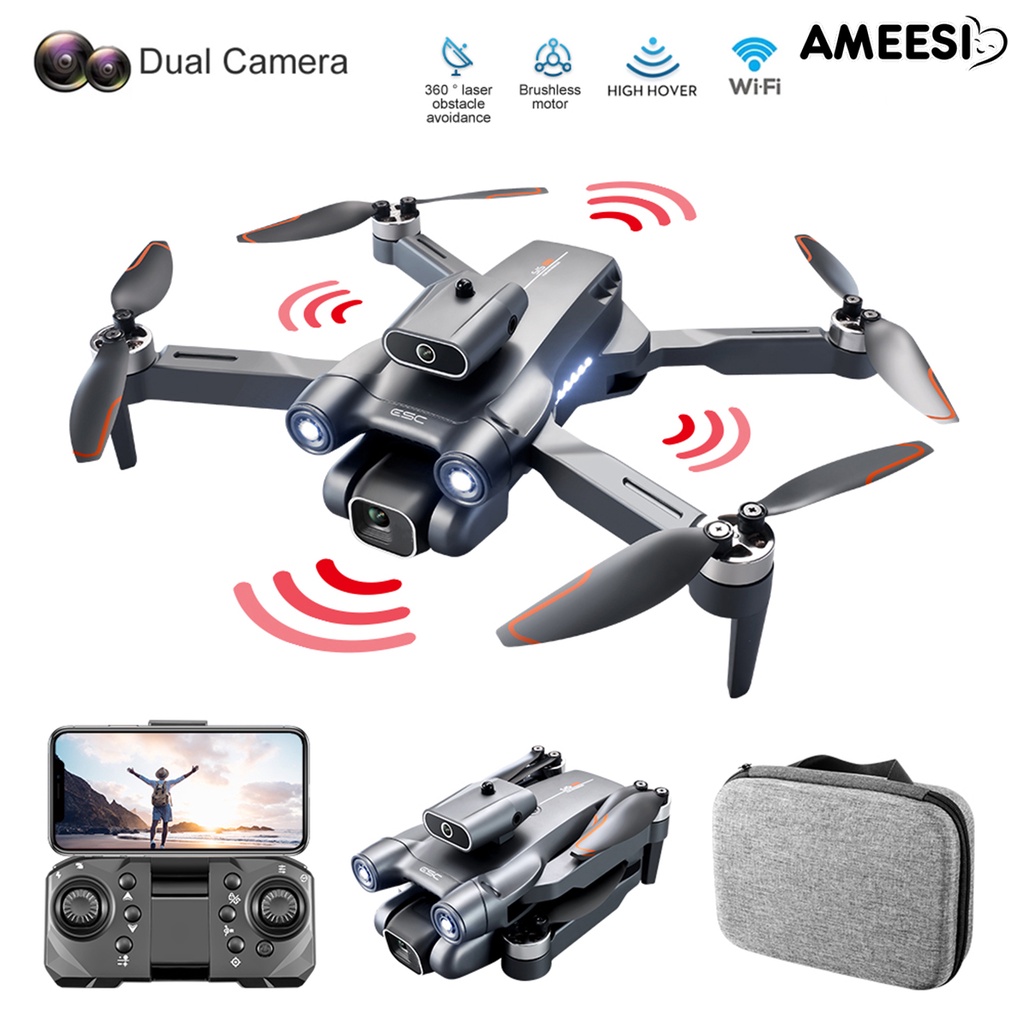 ameesi-aerial-โดรนถ่ายภาพ-พร้อมมอเตอร์ไร้แปรงถ่าน-หมุนได้-360-องศา-กล้อง-6k-พับได้-รีโมตคอนโทรล-ควอดคอปเตอร์บังคับ