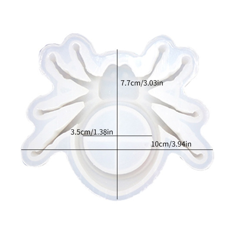 flgo-ถาดแม่พิมพ์เรซิ่น-อีพ็อกซี่-รูปแมงมุม-ขนาดใหญ่-สําหรับทําเทียน-เครื่องประดับ-diy