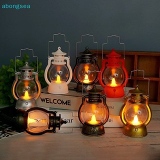 Abongsea โคมไฟ Led ขนาดเล็ก สไตล์เรโทร สําหรับตกแต่งปาร์ตี้ฮาโลวีน