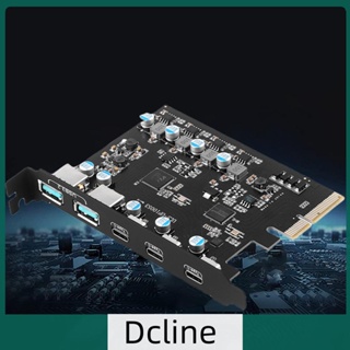 [Dcline.th] การ์ดต่อขยาย PCIe X4 เป็น USB 3.2 20Gbps 3x USB3.2 และ TPYC-C 15W 2 ชิ้น