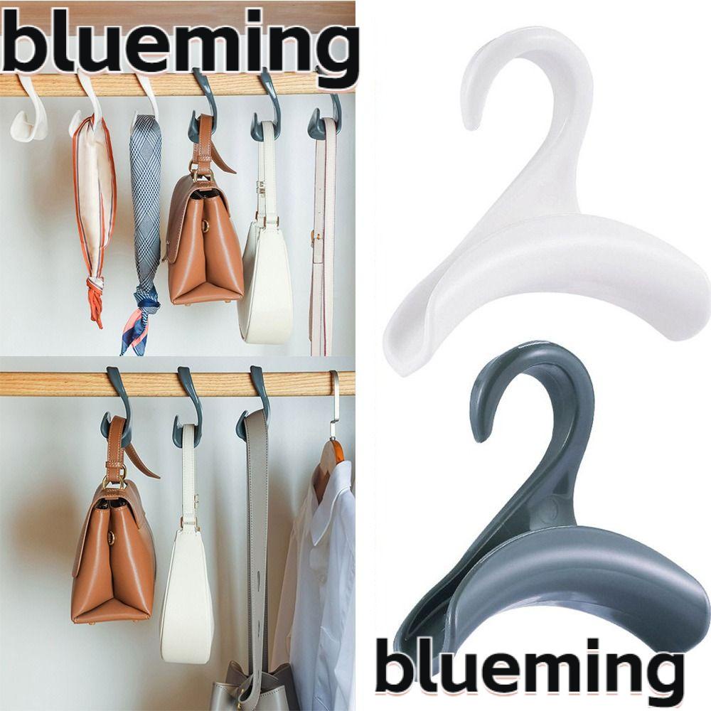 blueming2-ตะขอแขวนกระเป๋าถือ-พลาสติก-แบบพกพา-ป้องกันความเสียหาย-สําหรับจัดระเบียบตู้เสื้อผ้า