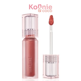 Peripera Water Bare Tint 3.7g #02 Universal Coral เพอริเพอร่า ลิปทินท์เนื้อสัมผัสแบบน้ำ.