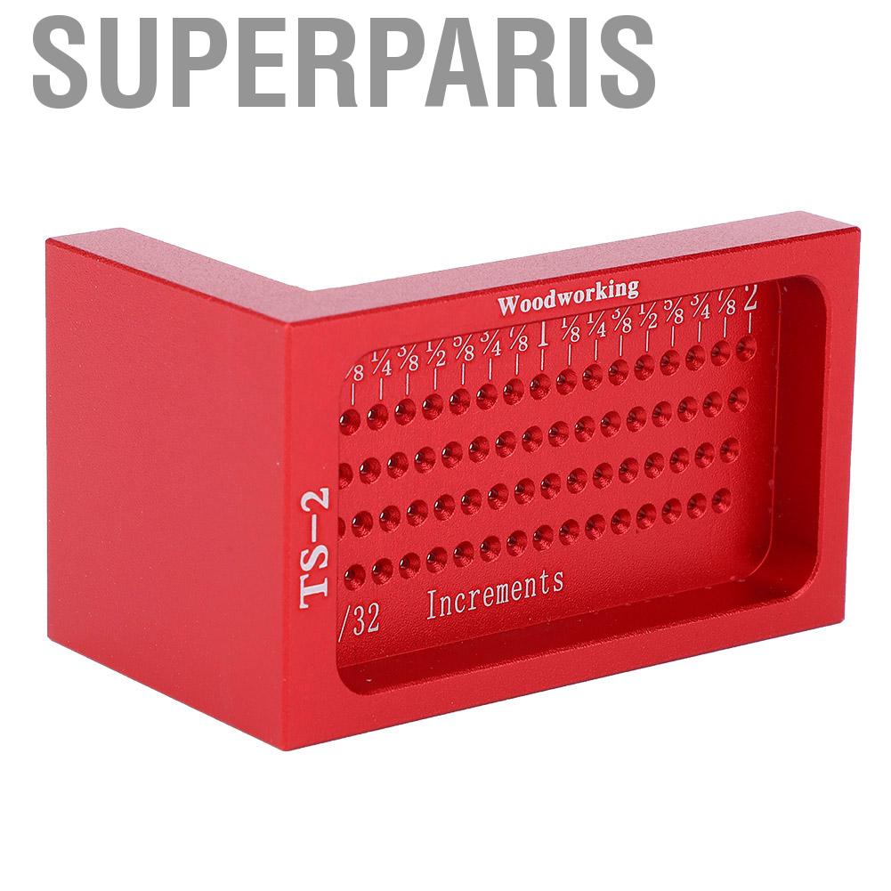 Superparis Cross Calibration Ruler Comfortable Grip Scriber Marking