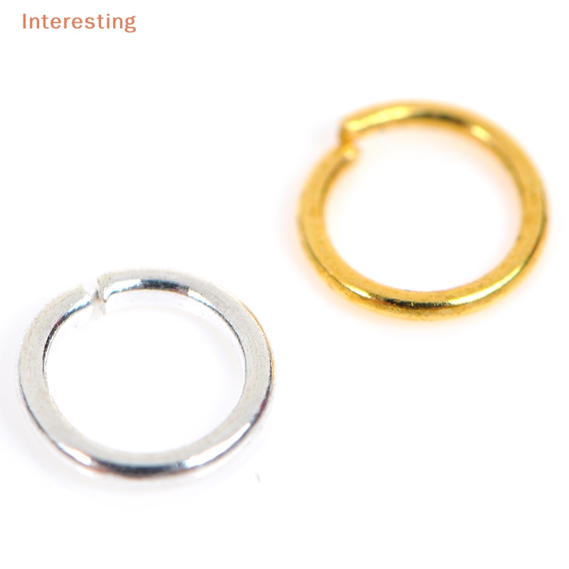 interesting-แหวนลูกปัด-สีทอง-สีเงิน-3-4-6-มม-สําหรับทําเครื่องประดับ-diy