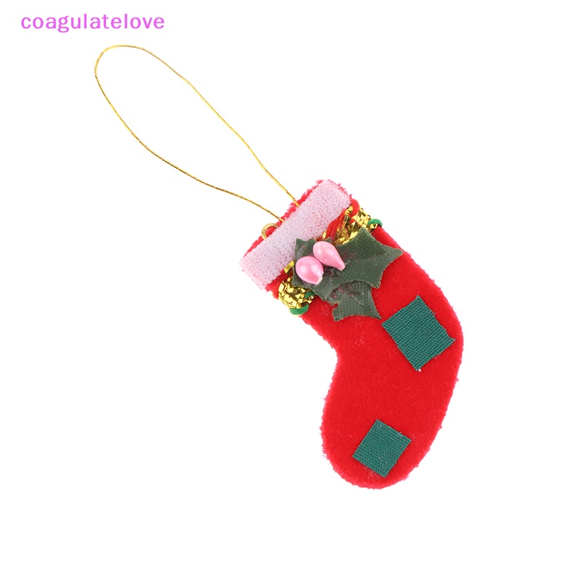 coagulatelove-โมเดลถุงเท้าคริสต์มาส-ขนาดเล็ก-สีแดง-สําหรับตกแต่งบ้านตุ๊กตา-1-ชิ้น-ขายดี