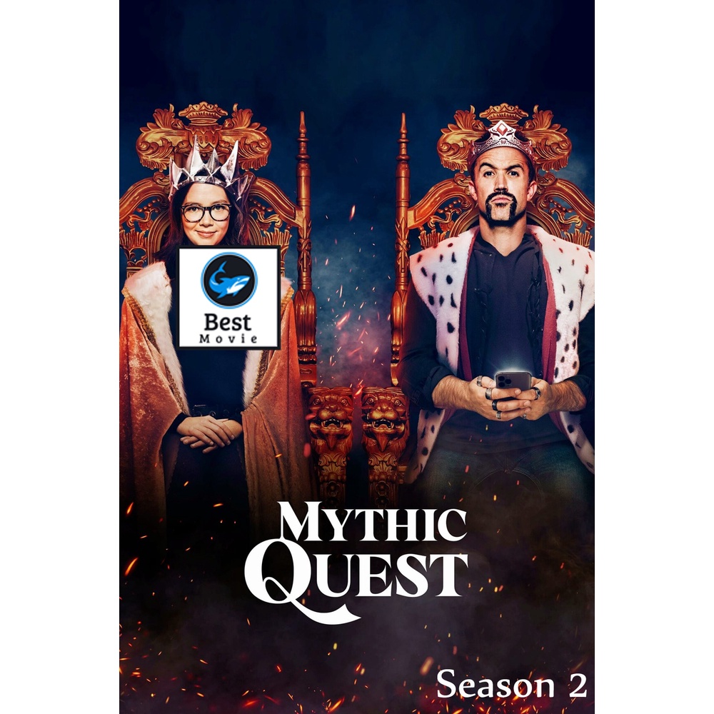 แผ่นดีวีดี-หนังใหม่-mythic-quest-season-2-2021-9-ตอน-เสียง-อังกฤษ-ซับ-ไทย-อังกฤษ-ดีวีดีหนัง
