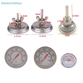 Adhyu อุปกรณ์เสริมทําอาหารมืออาชีพ 0-300℃ เครื่องวัดอุณหภูมิเตาอบบาร์บีคิว แบบโลหะ