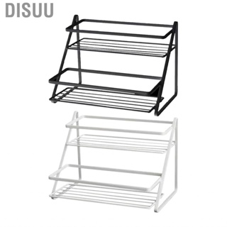 Disuu Spice Rack Organizer  2 Tiers Countertop Storage Draining Effect Compact for Home Kitchen