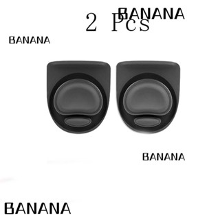 Banana1 ปะเก็นซิลิโคน กันรั่วซึม ใช้ซ้ําได้ สีดํา แบบเปลี่ยน 2 ชิ้น