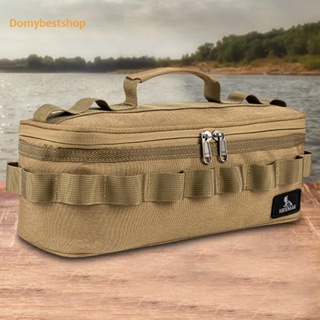 [Domybestshop.th] กระเป๋าถือ ผ้าออกซ์ฟอร์ด กันน้ํา ความจุขนาดใหญ่ อเนกประสงค์ สําหรับใส่เครื่องมือปิกนิก ตั้งแคมป์กลางแจ้ง