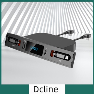 [Dcline.th] ฮับ USB Type-C PD 27W สําหรับ Tesla Model 3/Y