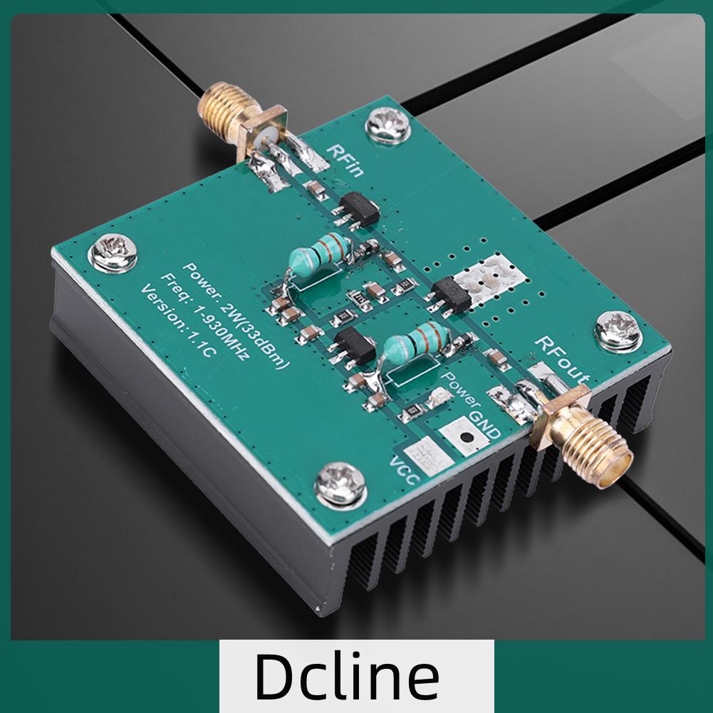 dcline-th-โมดูลขยายสัญญาณ-1-930mhz-2-0w-rf-dc-12v-บรอดแบนด์-rf-300-400ma