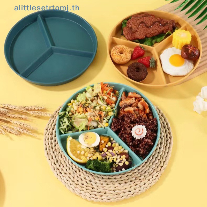 alittlese-จานแบ่งอาหาร-สลัด-ผลไม้-ข้าวสาลี-อาหาร-สามช่อง-สไตล์ตะวันตก-สําหรับห้องครัว-th