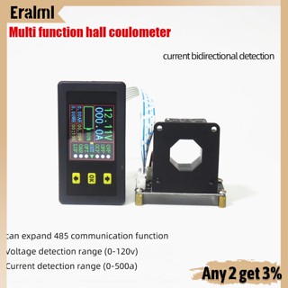 Eralml Vac9010h Dc 100a โวลต์มิเตอร์ แอมมิเตอร์ แรงดันไฟฟ้า กระแสไฟ Kwh วัตต์ มิเตอร์แบตเตอรี่ ตรวจสอบพลังงาน