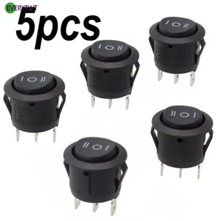 ⭐NEW ⭐Rocker Switch Polyamide Toggle UL94V-2 Way Dash 5 PCS/Set Car Automotive