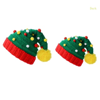 หมวกบีนนี่คอสเพลย์ ซานต้าคลอส คริสมาสต์ แบบหนา เหมาะกับฤดูหนาว สําหรับเด็ก และผู้ใหญ่