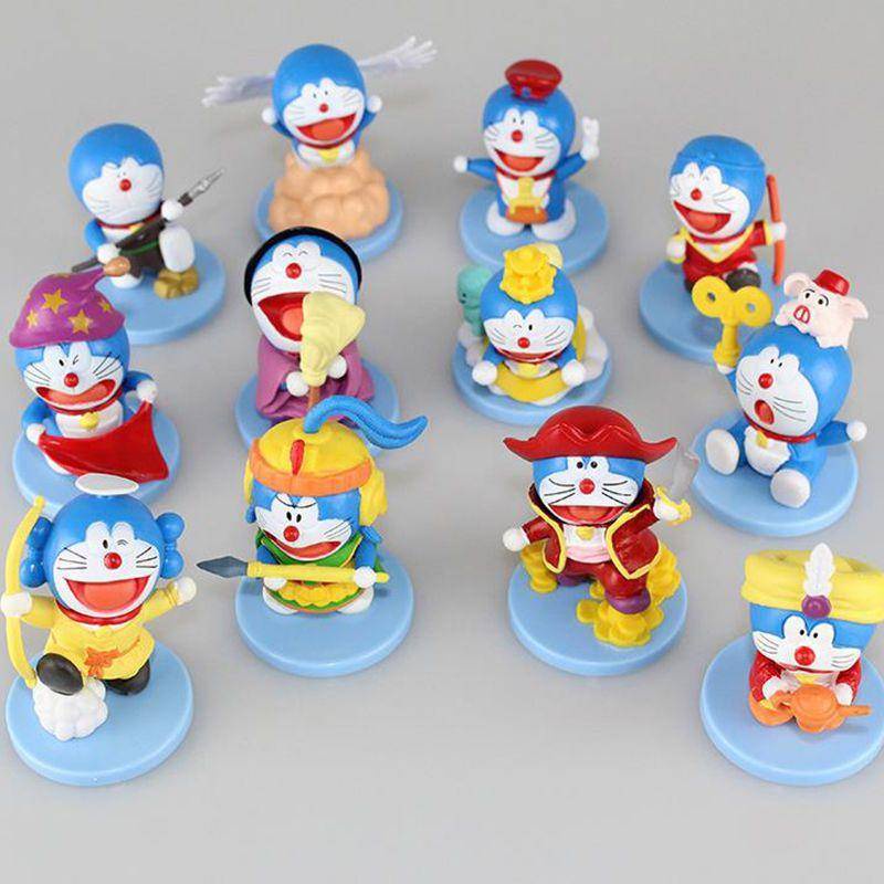 โมเดลฟิกเกอร์-doraemon-ครบรอบ-35-ปี-12-ชุด