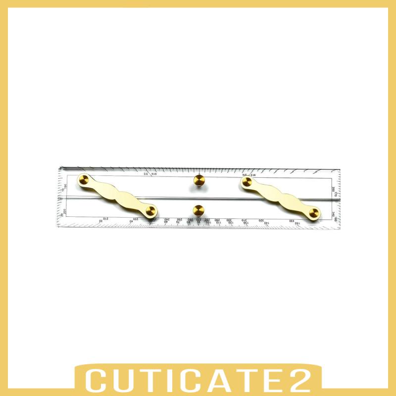 cuticate2-ไม้บรรทัดนําทาง-แบบขนาน-พร้อมสเกลใส-สําหรับนักเรียน-โรงเรียน-เรือ-ศิลปิน