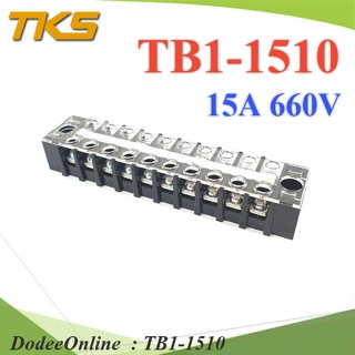 TB1-1510 เทอร์มินอลบล็อก TB1-1510 แผงต่อสายไฟ ขนาด DD