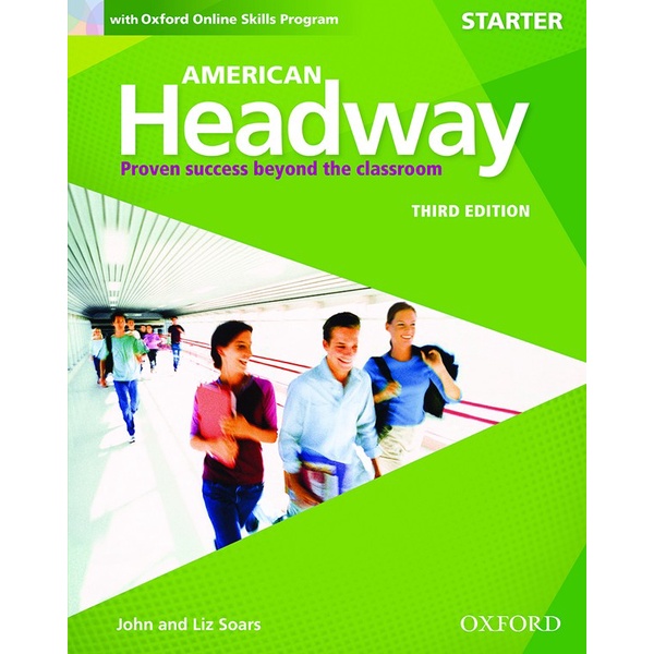 bundanjai-หนังสือคู่มือเรียนสอบ-american-headway-3rd-ed-starter-student-book-oxford-online-skills-program-p