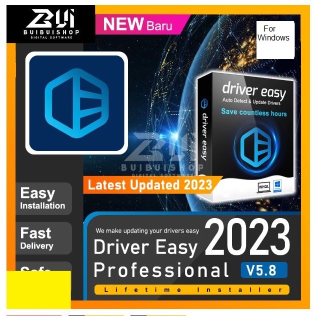 【พร้อมส่ง】Driver Easy Pro 2023 V5.8 l Latest 2023 l Windows | Shopee ...