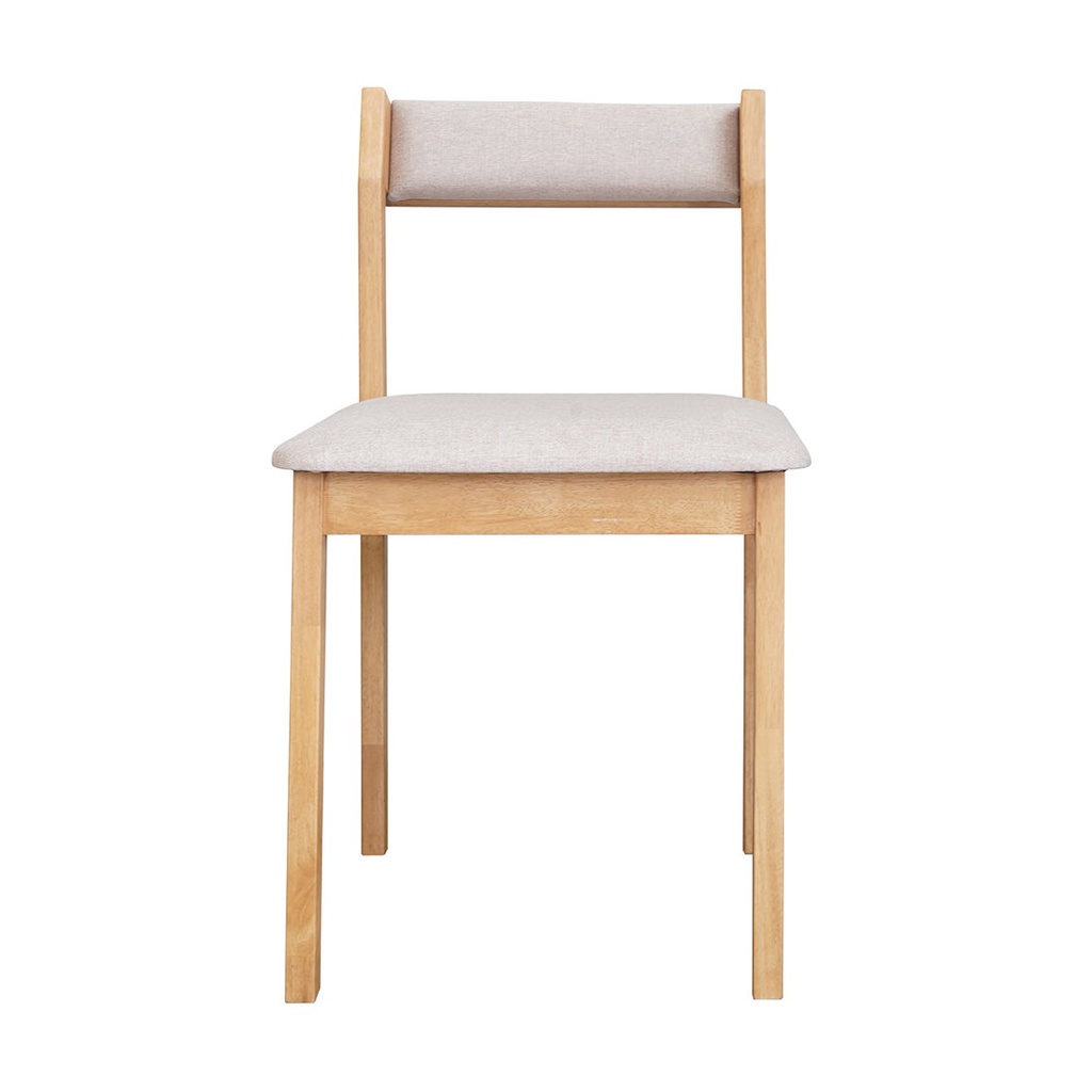 Koncept furniture KONCEPT FURNITURE เก้าอี้ทานอาหาร เก้าอี้ไม้เบาะหนัง