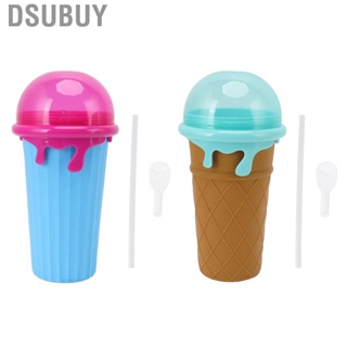 Dsubuy Frozen Squeeze Cup  Smoothies  Grade Silica Gel and PP for Summer Gift