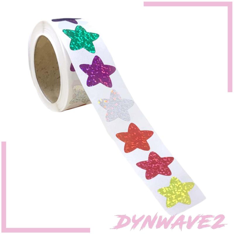 dynwave2-สติกเกอร์ซีล-ลายดาว-500-ชิ้น-สําหรับติดตกแต่งซองจดหมาย-การ์ดอวยพร-ของขวัญ
