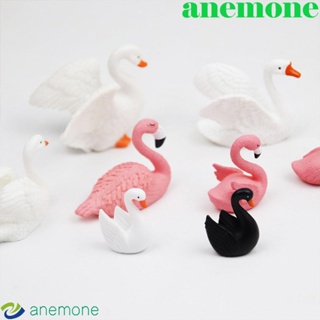 Anemone แผ่นโชว์เล็บ รูปหงส์ นก สวยหรู อุปกรณ์เสริม สําหรับร้านเสริมสวย