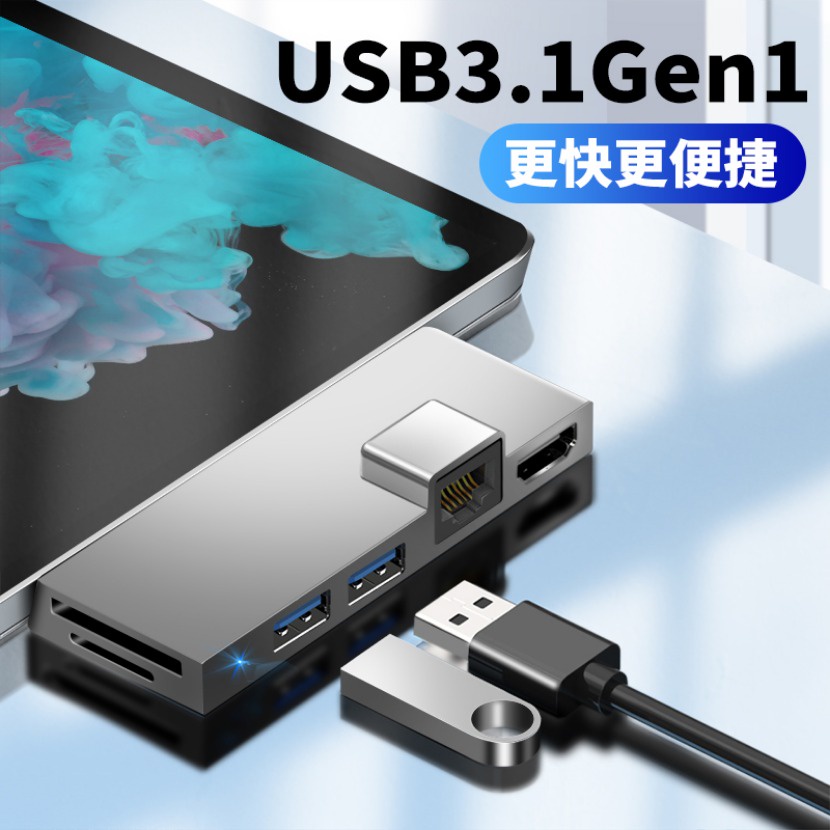 ฮับ-usb-3-0-hdmi-sd-tf-card-reader-hub-gigabit-แปลงเครือข่าย-สําหรับ-microsoft-surface-pro-4-5-6