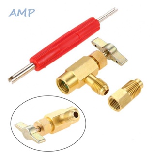 ⚡NEW 9⚡R134A Can Tap 1 Kit Accessories Brass Dispenser Gold Parts Replacement