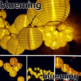 Blueming2 สายไฟ Led พลังงานแสงอาทิตย์ สําหรับตกแต่งสวน ปาร์ตี้ งานแต่งงาน